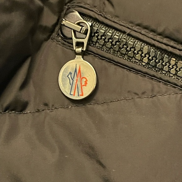 Moncler Flamme Giubbotto Black Jacket SZ 3 parka puffer down coat woman’s - Picture 4 of 16